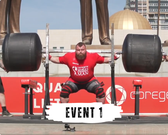 Squat Lift - The World's Strongest Man